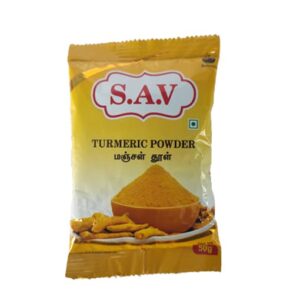 Turmeric Powder மஞ்சள் பொடி (S.A.V) 50g