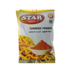 Turmeric Powder மஞ்சள் பொடி (STAR)50gm