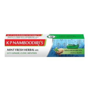 K P Namboodiris Mint Fresh Herbal Gel ToothPaste 300g(150g+150g)
