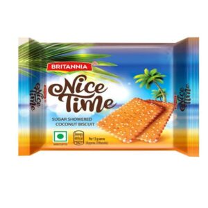 Britannia Nice Time Suger Showered Coconut Biscuit 59.4g