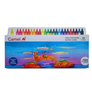 Camel Wax Crayons Extra Long 26shades
