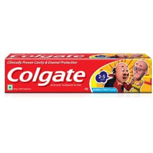 Colgate Toothpaste for Kids Bubble Fruit Flavor 40g (2-5years)