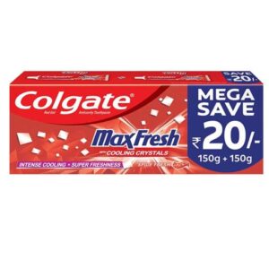 Colgate Max Fresh Toothpaste 150g+150g=300g